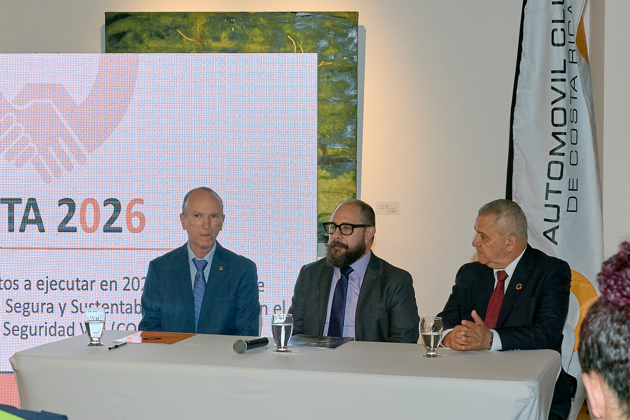 Automóvil Club de Costa Rica invertirá alrededor de 200 mil euros en proyectos de seguridad vial.